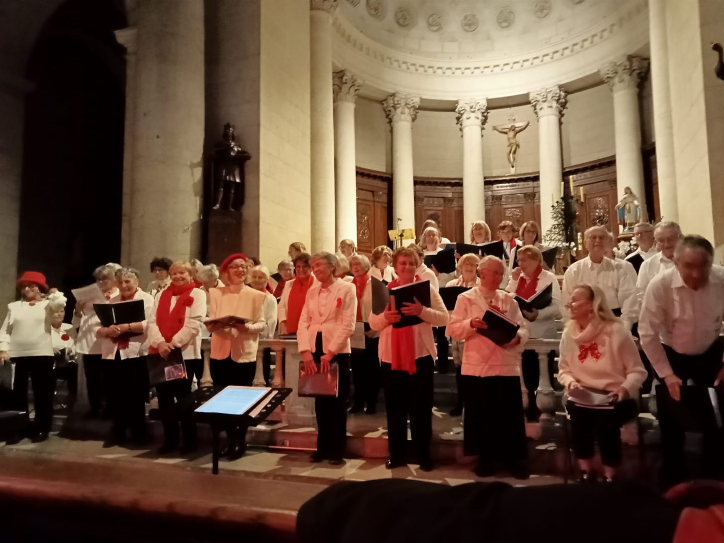 Les choristes de l’ACJ Clair Matin réunis en concert